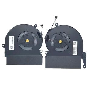 Replacement New Laptop CPU+GPU Cooling Fan for HP Spectre i7-8750H Version 15-DF Series L41485-001 L41484-001 L38108-001 ND85C07-18C13 ND85C07-18C14 DC5V 0.5A Fan