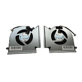 Replacement New CPU+GPU Cooling Fan for MSI GE66 GP66 GL66, GE66 10SGS 10SF 10SFS, GP66 10UH 10UG 11UG 11UE, GL66 MS-1541 MS-1542 PABD08008SH N440 N441 DC5V 1.0A