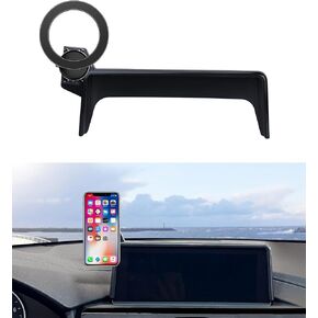 Car Phone Holder for 2023-2025 BMW 3 Series Accessories / 2024 BMW 4 Series Accessories 14.9-Inch Screen Fixed Clip, 360° Rotation Phone Mount Compatible with MagSafe, Cell Phone Holder