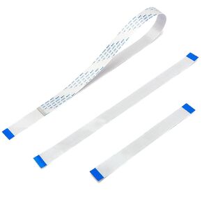 OSOYOO Flexible Flat Ribbon Cable 15Pin 1mm Pitch FFC FPC 6 inch 12inches 19.6 inch in Length Raspberry pi DSI Screen