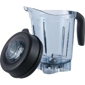 For Vitamix Blender Pitcher 64oz Low-Profile Replacement for Vitamix 750 5200 5000 6300 7500 Vm0102 Vm0103 Vm0197 E310 Classic Explorian Commercial Series Container Jar Cup