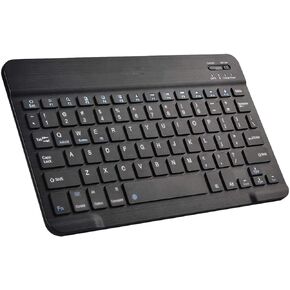 Bluetooth Keyboard Ultra-Slim Portable Mini Wireless Keyboard Rechargeable for Apple iPad iPhone Samsung Tablet Phone Smartphone iOS Android Windows and More