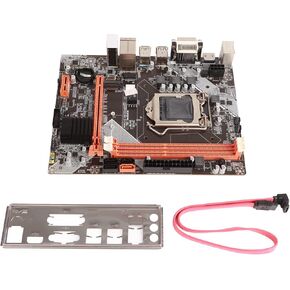 EBTOOLS B75 M.2 Motherboard with Gigabit Ethernet, 6 Channel Sound Card, High Speed Hard Disk Support