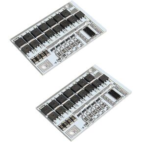Acxico 2pcs 4S 60A w/Balance BMS Protection PCB Board F 3.2V LiFePo4 Life LFP Battery Cell
