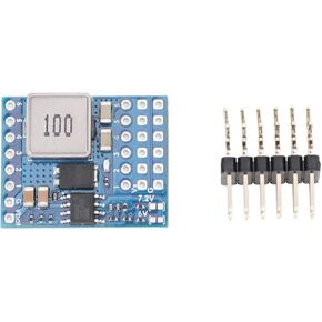 Suitable with MATEK SERVO PDB, 4A BEC 5.5‑36V Module for RC Fixed Wing Airplane FPV, Supports Default 5V 6V 7.2V, Adjustable 5V, 4A Continuous, 7A Burst Current
