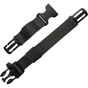 Adjustable Backpack Chest Strap Nylon 1 Inch Webbing，Sternum Straps for Backpack(Wolf Grey)