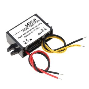 AUNMAS DC Converter, DC-DC 12V/24V/36V/48V to 5V 1A Converter Step Down Power Supply Module Step Down Converter Aadpter Voltage Regulator