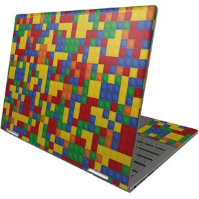 MightySkins Skin Compatible with HP Envy x360 13" (2022) - Brick by Brick | Protective, Durable, and Unique Vinyl Decal wrap Cover | Easy to Apply, Remove, and Change Styles | Made in The USA