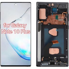for Galaxy Note 10 Plus TFT LCD Display Screen Touch Assembly with Frame Original Size, No Fingerprint Function, Digitizer, Note 10 Plus Replacement Kit with Tools