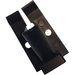 Gardner Bender VSC-1538UVB Electrical Vertical Siding Clips, ⅜ inch, 5 pk, UV Resistant Black