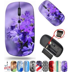 maizi Small Wireless Mouse for Kids Chromebook Laptop PC Notebook Small Wireless Mice for Kids Image ID: 21156585 Beautiful Blooming ve Lightweight 2.4G USB Receiver Made in The USA