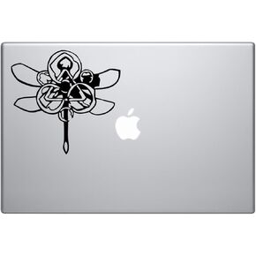 Coheed Dragonfly Logo Sign Car Truck SUV Window Laptop Vinyl Decal Sticker Approx 5 Inches Black