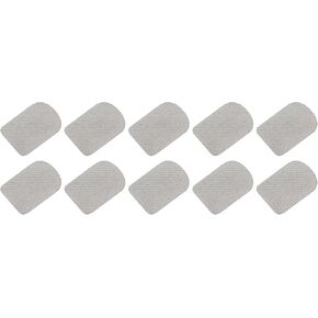 MECCANIXITY Gloves Touch Screen Sticker 0.9"x0.63" Ultra High Sensitivity Flexible Silver Fiber Ultra Thin Stickers for Gloves, Pack of 15