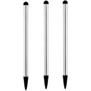 3Pcs Silver Stylus Pens for Touch Screens,Universal Fine Point iPad Pencil for iPad/Samsung/Android/Tablet and Other Touch Screens,High Precision for All Universal Touch Screen Devices Accessories