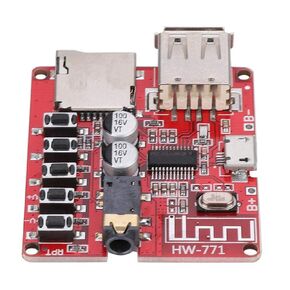 Motherboard Power Amplifier Audio Receiver Module Car Motherboard Speaker Bluetooth MP3 Stereo Board