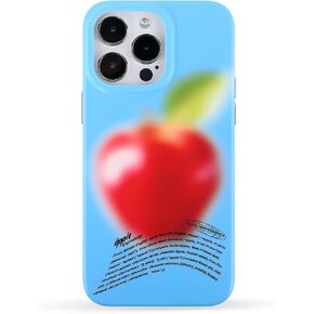 JUST IN CASE Designer Fruits Cartoon Phone Case Compatible with iPhone 13/14/15 Pro Max, Anti-Yellowing Scratch-Resistant and Shockproof Case
