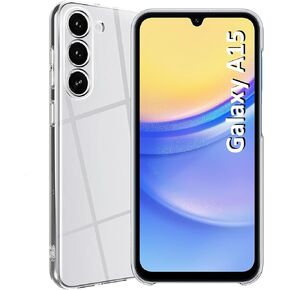 for Samsung Galaxy A15 5G Case, Slim Transparent Phone Case for Samsung A15, Thin Soft TPU Anti-Yellowing Galaxy A15 5G Case- 2024, Clear