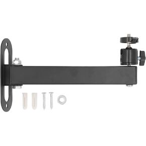 Foldable Projector Wall Mount, 360° Adjustable Projector Stand with Universal 1/4 Interface, Large Load Capacity 20cm Projector Wall Bracket for Cameras Camcorders