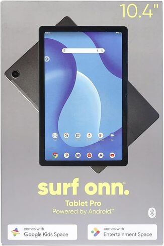 ONN. 10.4" Tablet Pro, Gen 3, 2023, MTK Octa-Core, 64GB eMMC, 4GB RAM, 10.4" (2000x1200) Touchscreen, Android Tablet, Wi-Fi, Dual Cameras, Gray, TBMMS100110603 (Renewed) in Saudi Arabia