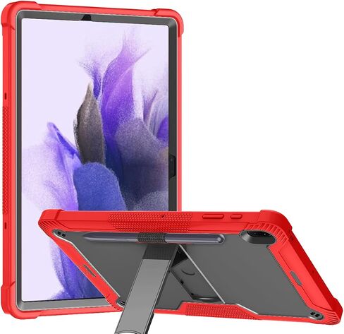 Dteck Galaxy Tab S8 Plus 2022/S7 FE 2021/S7 Plus 2020 12.4" Tablet Case,PU Leather Folio Stand Smart Cases with S Pen Holder for Samsung Galaxy Tab S8+/S7 FE/S7+,Dog King in Kuwait