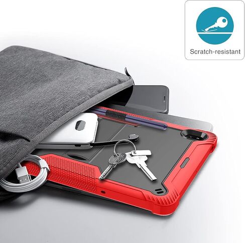 Dteck Galaxy Tab S8 Plus 2022/S7 FE 2021/S7 Plus 2020 12.4" Tablet Case,PU Leather Folio Stand Smart Cases with S Pen Holder for Samsung Galaxy Tab S8+/S7 FE/S7+,Dog King in Kuwait