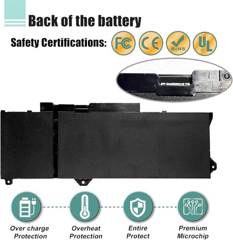 GRT01 بطارية ل Dell Latitude 5421 5521 بطارية Latitude 5431 5531 Precision 3561 3571 3581 3470 Series Labtop 00p3tj 0P3TJ 0R05P0 R05P0 05RGW in Kuwait
