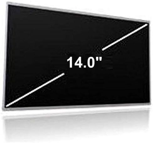 شاشة استبدال LCD جديدة (غير اللمس) 14 بوصة NT140WHM-N45 1366X768 (بدون قوسين) 30 PIN Matte لـ Dell PN DP/N 05TXC 005TXC 025T0 0025T0 لجهاز الكمبيوتر المحمول/العرض/الشاشة in Saudi Arabia