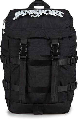 JanSport Mini Skip Pack – Compact Backpack with Main Compartment, Side Water Bottle Pocket, and Zippered Accessory Pocket, Black in Kuwait