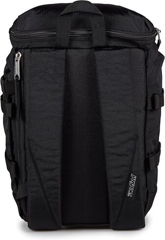 JanSport Mini Skip Pack – Compact Backpack with Main Compartment, Side Water Bottle Pocket, and Zippered Accessory Pocket, Black in Kuwait