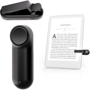 صفحة Turner لـ Kindle Paperwhite Oasis Kobo Ereaders ، حتى مع وجود حالة سميكة ، أدوات التحكم عن بُعد في كاميرا كاميرا كاميرا الفيديو ، و Page Turner Clicker for Kindle Series & iPad