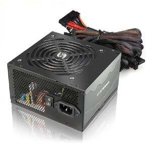 QW650 650W Power Supply Gold Low-Noise Standard ATX PSU Non-Modular 12V Active PFC 20+4pin Mainpower with 125mm Ultra-Quiet FDB Fan for Desktop PC Gaming Server