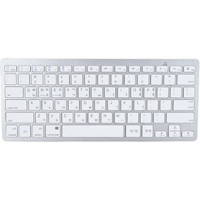 Zopsc Bilingual Bluetooth Keyboard, Computer Keyboards for iOS, for Android, for Wins, Super Slim Keyboard for SmartTV, for OS X Systems, Korean Chinese Thai (Thai)