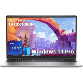 Dell Inspiron 15.6" FHD 3530 Business Laptop, i7 1355U, Windows 11 Pro&Office 2021 Lifetime License,Intel Iris Xe Graphics, Wi-Fi 6, Anti-Glare, LED-Backlit (16GB DDR4 RAM | 1TB SSD)