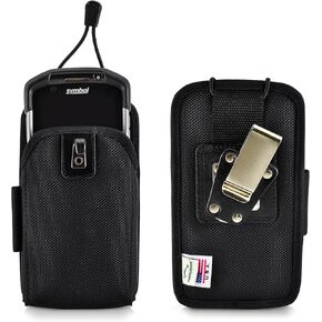 Turtleback Mobile Computer Case Made for Zebra Motorola TC70 TC700H Touch Computer Nylon Holster, 2 Belt Clips (Metal Clip & Belt Loop) Scanner Holder Fits Devices 6 5/8" X 3 1/2" X 1 1/4"