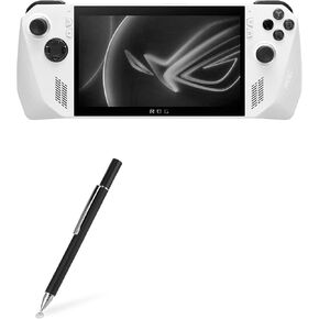 BoxWave Stylus Pen Compatible with ASUS ROG Ally Z1 Extreme - FineTouch Capacitive Stylus, Super Precise Stylus Pen for ASUS ROG Ally Z1 Extreme - Jet Black