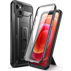 SUPCASE Unicorn Beetle Pro Series Case for iPhone 13 Mini (2021 Release) 5.4 Inch, Built-in Screen Protector Full-Body Rugged Holster Case (Black)