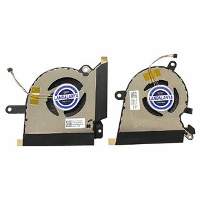 Replacement New CPU and GPU Cooling Fan for ASUS ROG Flow X13 GV301 GV301Q GV301QC GV301QE GV301QH Series DFS5K123043638 FMQM DFS5K223052838 FMQN DC5V 0.5A Fan