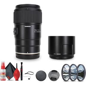 Tamron 90mm f/2.8 Di III VXD Macro Lens for (Nikon Z) (AFF072Z700) + Lens Filter Kit + Cleaning Kit + Lens Cap