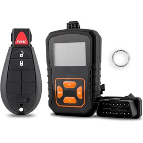 Key Fob Remote Replacement Fits for Dodge Ram 1500 2500 3500 2013 2014 2015 2016 2017 Keyless Entry Remote GQ4-53T (3 Buttons)