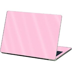 MightySkins Glossy Glitter Skin Compatible with Apple MacBook Air 13.6" M2 (2022) - Solid Blush | Protective, Durable High-Gloss Glitter Finish | Easy to Apply and Change Styles | Made in The USA