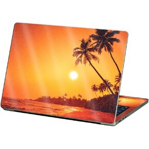 MightySkins Glossy Glitter Skin Compatible with Apple MacBook Air 13.6" M2 (2022) - Sunset Dreams | Protective, Durable High-Gloss Glitter Finish | Easy to Apply and Change Styles | Made in The USA