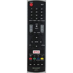 Sharp GJ221-C LED TV Remote for Lc-65le654u Lc-55le653u Lc-48le653u Lc-43le653u