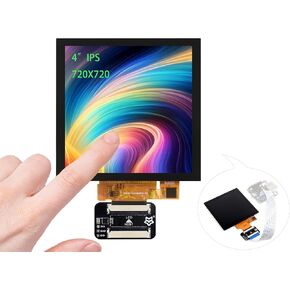 4inch Capacitive Touch Screen IPS Display 720x720 Pixels, RGB Communication Interface, GT911 Touch Chip, 400cd/m² Brightness, Compatible with Luck-Fox Pico Ultra Development Board