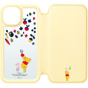 Glass Flip Case for iPhone 13 [Winnie The Pooh] PG-DGF21K04POO