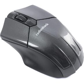RadioShack Mini Wireless Bluetooth Mouse with 4 Buttons, Wireless Mouse for Laptops, Desktop Computers & More, 1000-1600 DPI