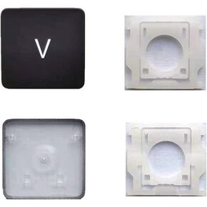 Replacement Individual V Key Cap and Hinges are Applicable for MacBook Pro/Air A2141 A2251 A2289 A2179 A2337 A2338 A2442 A2485 A2779 A2780 A2941 A2918 A2992 A2681 A2941 2019-2023 Year