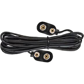 PINPOINT® 9VDC Battery Clip 15' Extension Cable