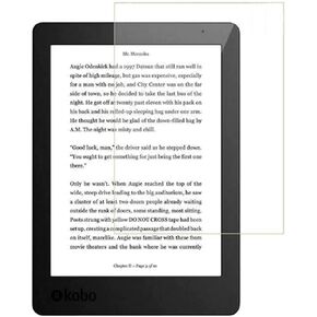 2 Pack Tempered Glass Screen Protector Transparent Compatible for Kobo Clara 2E 2022 6"