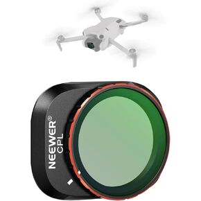 NEEWER CPL Filter Compatible with DJI Mini 4 Pro Drone, Rotatable Circular Polarizing Filter Polarizer Lens Filter with Multicoated HD Optical Glass, Lightweight Frame, Secure Attachment, FL-B13