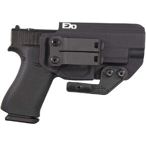 FDO Industries IWB Kydex Holster Compatible with Glock 48 MOS -Discreet Carry Concepts 1.5" Metal Monoblock Gear Clip - Optic Cut - The Paladin Series - Made in USA